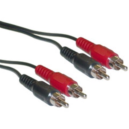 AISH RCA Stereo Audio Cable  Dual RCA Male  2 channel (Right and Left)  12 foot AI212366